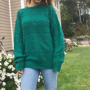 Vintage Teal sweater